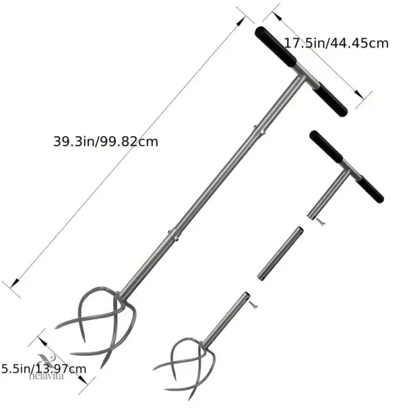 Ameublisseur de sol ergonomique pour jardiniers amateurs