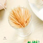 Cure-dents durables en bambou pour un sourire sain