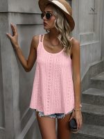 Débardeur féminin à motifs jacquard
