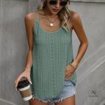 Top en jacquard pour un look décontracté