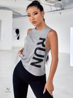 Débardeur Sport Femme – Col Rond Respirant