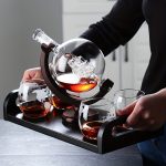 Décanter Globe pour Scotch, Bourbon et Vodka