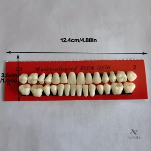 Dents Artificielles en Résine – Kit Prothèses Dentaires