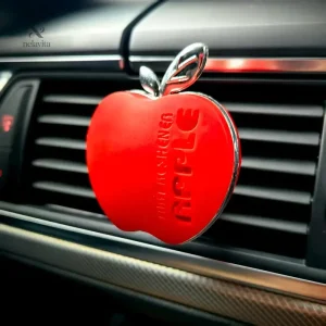 Désodorisant voiture pomme – Diffuseur parfum clip pour grille d’aération