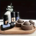 Diffuseur d'ambiance pour bureau en bois