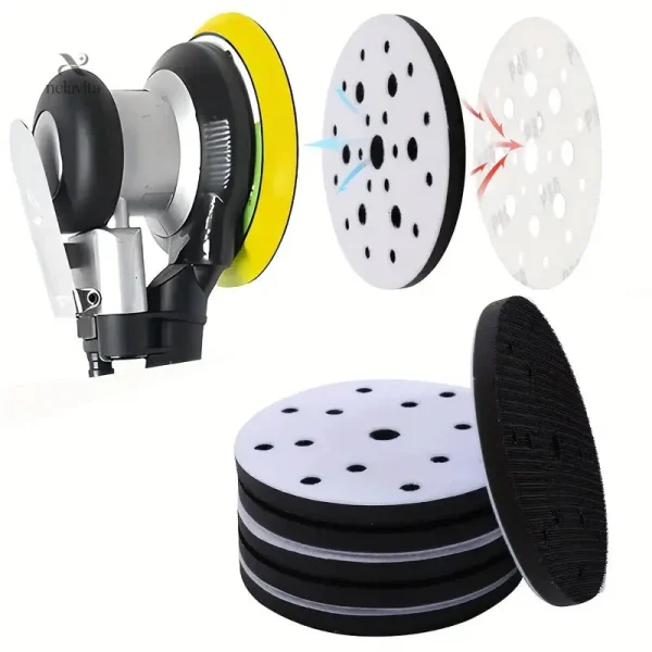 Accessoire de ponçage avec 8 perforations pour efficacité