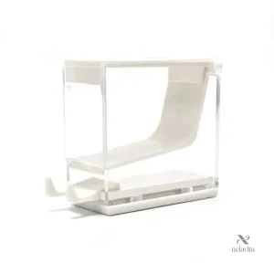 Distributeur de Gobelets en Plastique – Support Mural Transparent avec Chargement Facile pour Usage Industriel et Professionnel
