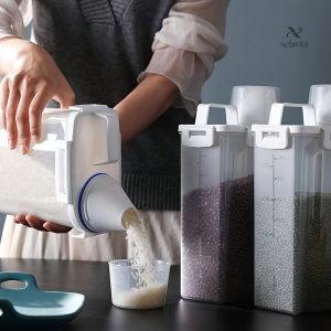 Conteneur alimentaire 2.5L, design hermétique et fonctionnel