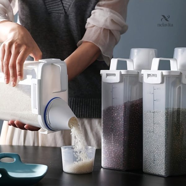 Conteneur alimentaire 2.5L, design hermétique et fonctionnel