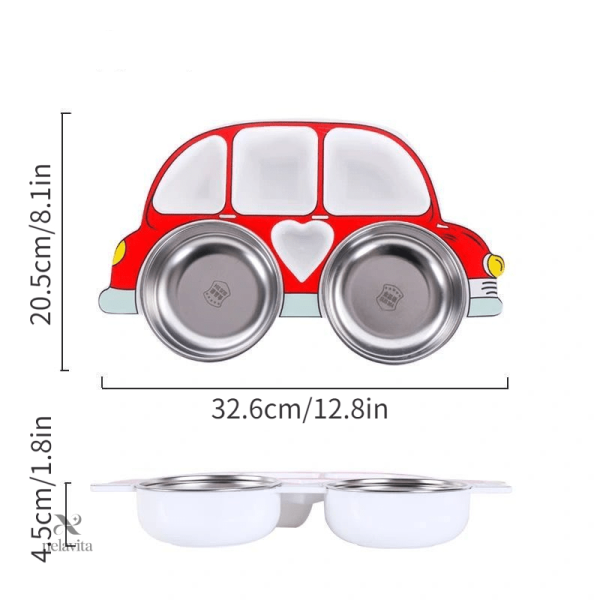 Assiette pour voiture, idéale pour les pique-niques