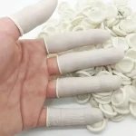 Doigtiers jetables en latex pour protection des doigts