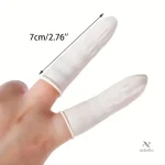 Doigtiers en latex pour précision et hygiène