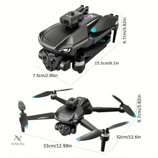 Drone compact pour vol en extérieur et photographie aérienne