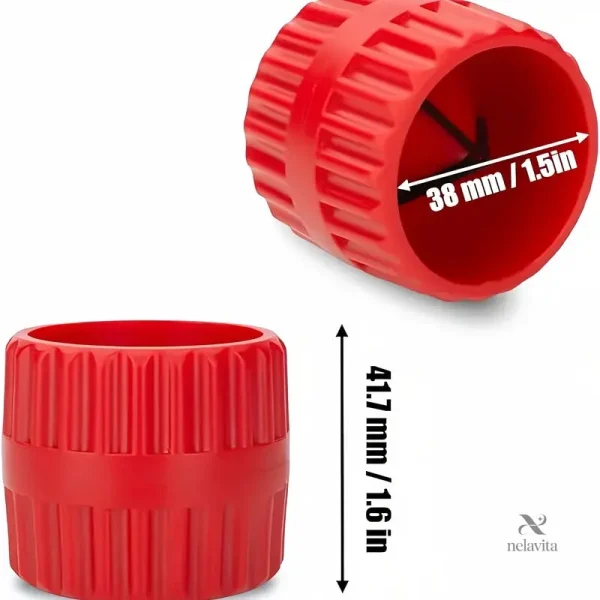 Accessoire de plomberie brute pour ébavurer et chanfreiner