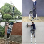Échelle portable pour accès en hauteur en toute sécurité