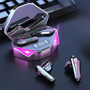 Écouteurs Bluetooth avec affichage numérique intégré