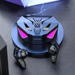 Écouteurs sans fil pour gamers avec éclairage LED