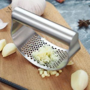 Accessoire de cuisine en acier inoxydable pour ail