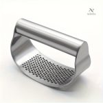 Outil de cuisine ergonomique pour écraser l’ail