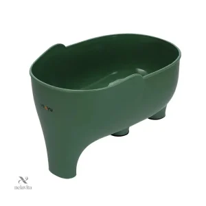 Égouttoir de Cuisine en Forme d’Éléphant – Porte-Éponge ou Égouttoir Original avec Écoulement Automatique