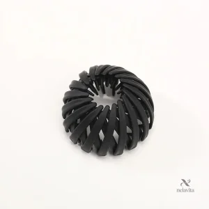 Élastique Cheveux Enfant Noir Antidérapant – Accessoire Pratique et Résistant pour Coiffures