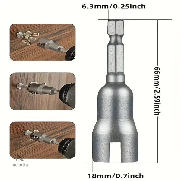 Accessoire de vissage électrique pour outils polyvalents