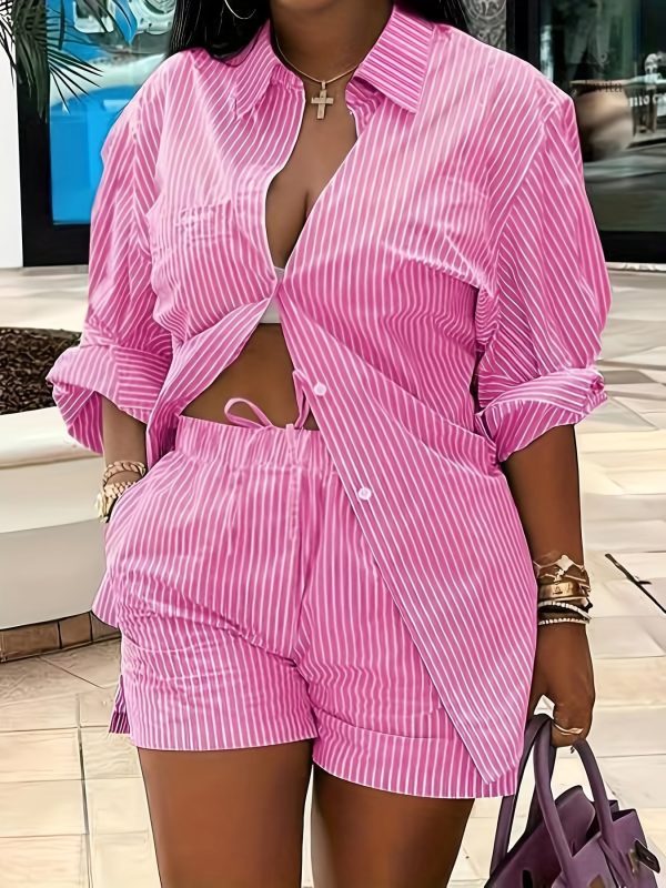ensemble-2-pieces-femme-chemise-rayee-short-taille-elasti-fhhdcy-1