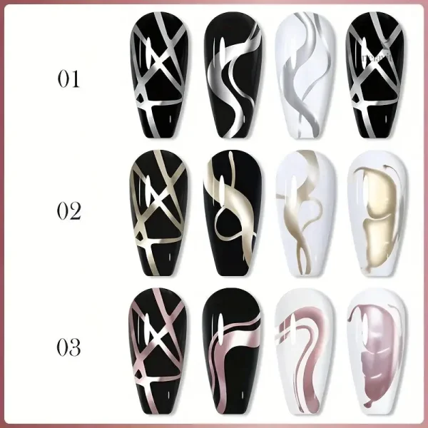 ensemble-3-pieces-gels-liner-metalliques-lilycute-nail-ar-bgxzlp-1 Ensemble 3 pièces Gels Liner Métalliques LILY'CUTE