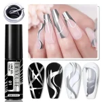 Gels Liner Métalliques Or pour Ongles