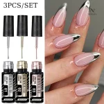 Kit Gels Liner Métalliques pour Manucure