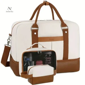 Ensemble Bagages de Voyage 3 Pièces – Sac Week-End Cabine, Trousse de Toilette & Pochette Organisateur |