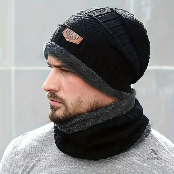 ensemble-bonnet-et-echarpe-tube-homme-tricot-chaud-double-an3b06-1
