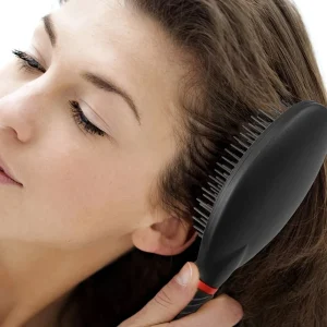 Ensemble Brosse & Peignes 5-en-1 avec Support Rotatif – Kit Coiffure Complet pour Tous Types de Cheveux