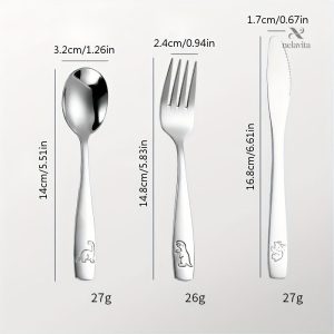 Set de couverts pour enfants, matériau durable