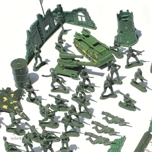 Accessoires pour jeu de guerre avec figurines militaires