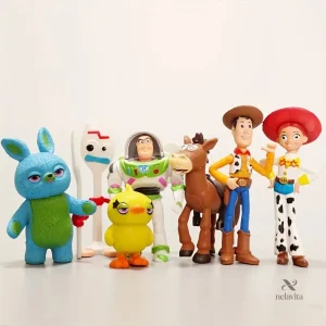 Ensemble de figurines Toy Story avec Woody et Buzz