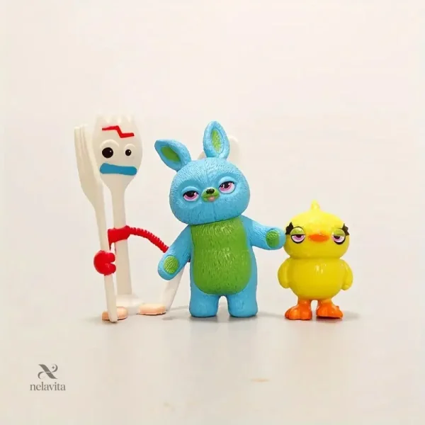 Figurines Toy Story : Jessie et Forky en action