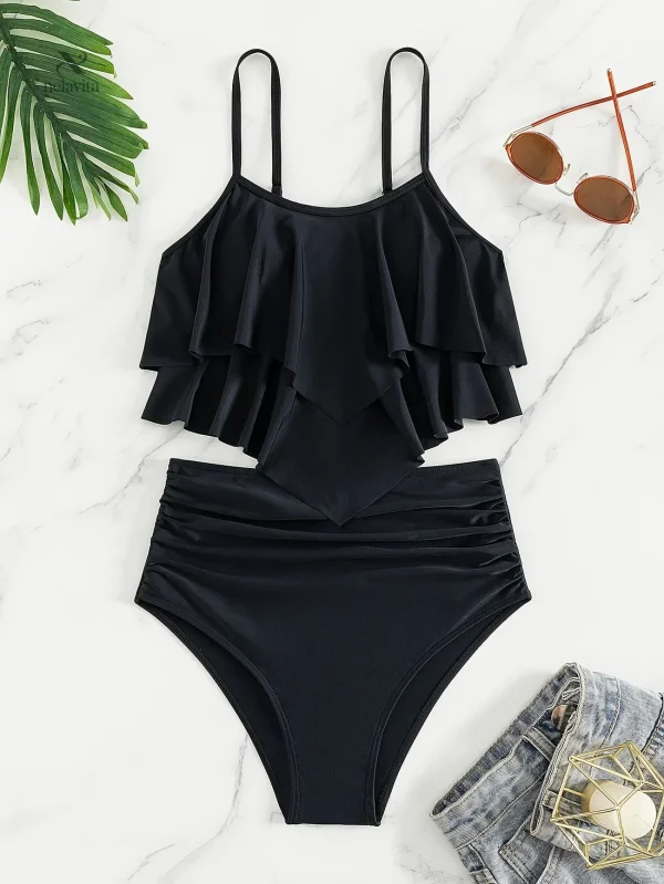 ensemble-de-plage-noir-femme-bikini-a-volants-et-taille-h-yix35u-1
