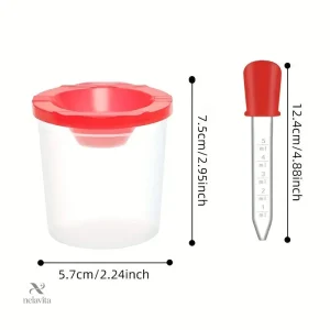 Ensemble de Pots Colorés pour Expériences Scientifiques