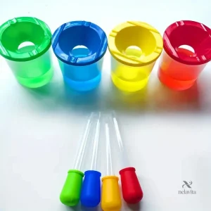 Kit de Manipulation avec Pipettes pour Activités Éducatives