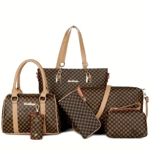 Ensemble de sacs à main femme 6 pièces  Élégance et praticité au quotidien