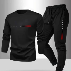 Ensemble de sport homme – Sweat à manches longues + Pantalon jogging – Confort & Style urbain