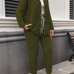 Ensemble Décontracté Femme avec Capuche - Confortable & Tendance