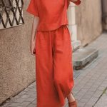Ensemble Deux Pièces Femme T-shirt et Pantalon