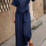 Mode Féminine : Ensemble T-shirt et Pantalon