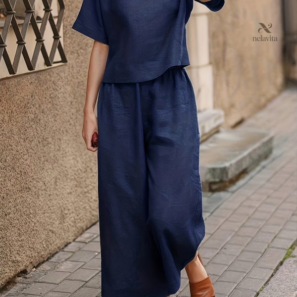 Mode Féminine : Ensemble T-shirt et Pantalon