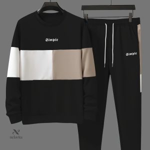 Ensemble sweatshirt et jogging Tricolore