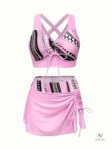 Maillot de bain avec volants, style été