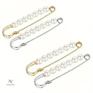 Accessoire chic pour vêtements et manteaux en perles
