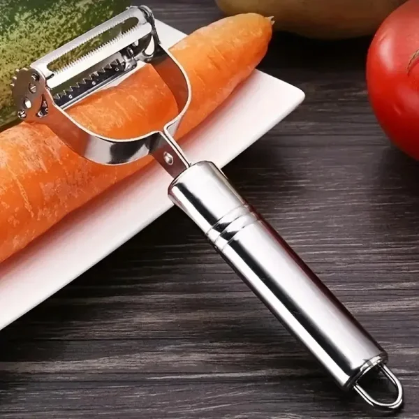 Éplucheur compact idéal pour camping ou cuisine mobile